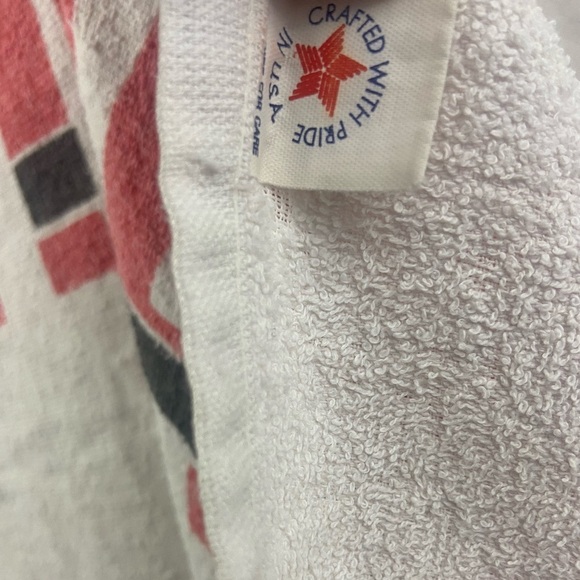 Vintage Chicago Bulls Benny The Bull Michael Jordan Beach Towel NBA Basketball - Picture 8 of 8